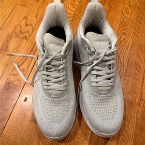 Gdefy Men's Light Gray Athletic Shoes